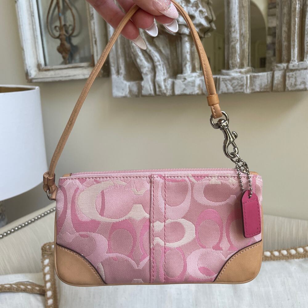 RARE Coach Pink Optic C 4-Piece Collector Set + Watermelon Charm - Picture 11 of 16